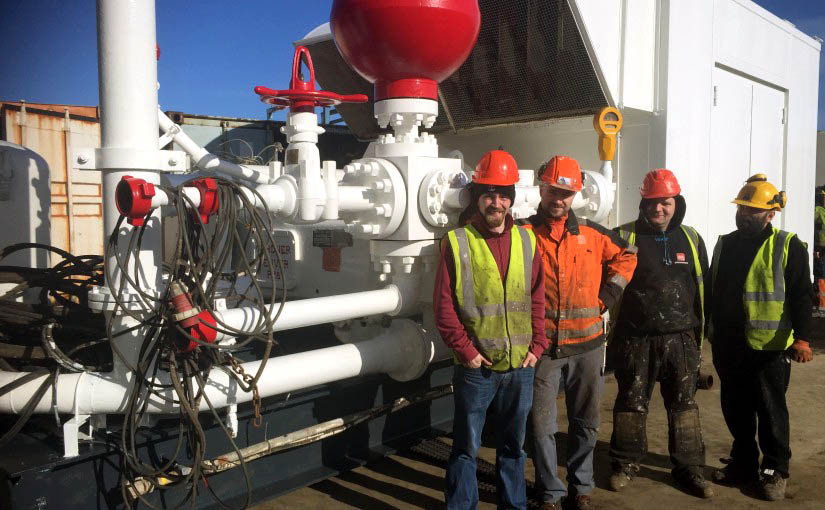 Service done for Iceland Drilling Company